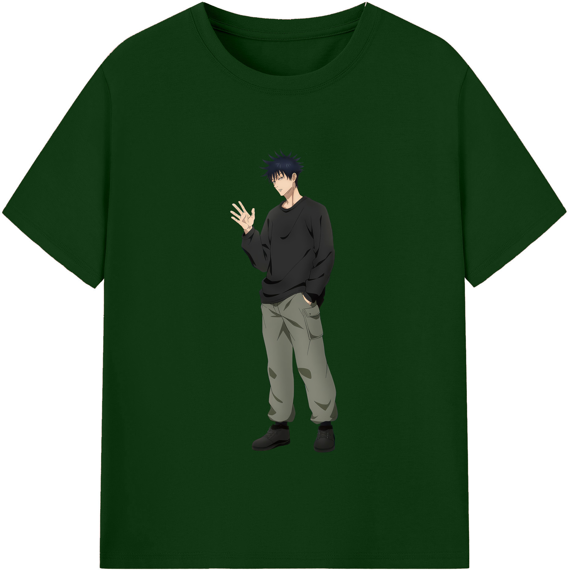 （画像用） 呪術廻戦 Jujutsu Kaisen 綿100％半袖Tシャツ（フロントプリント）